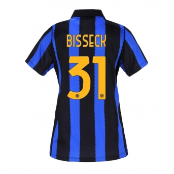 Inter Milan Yann Bisseck #31 Maglia Gara Casa Repliche 2026-27 Donna Maniche Corte